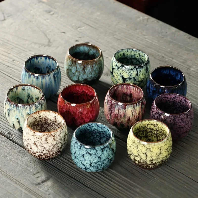 Xícaras de chá cerâmica Oriental 80ML
